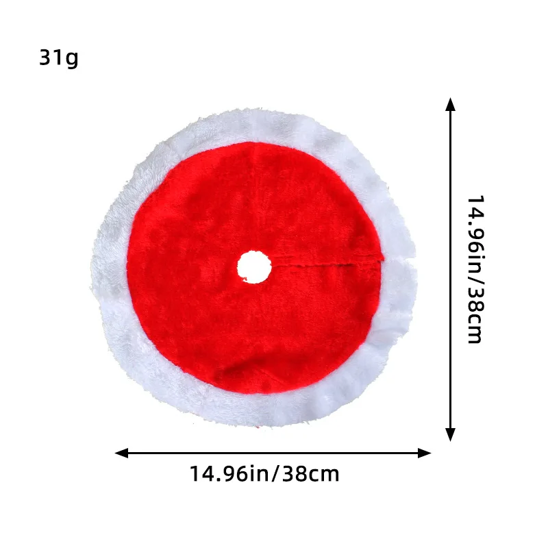 Small size Mini Christmas Tree Skirt Decoration Wholesale New Desktop Christmas Tree Decoration