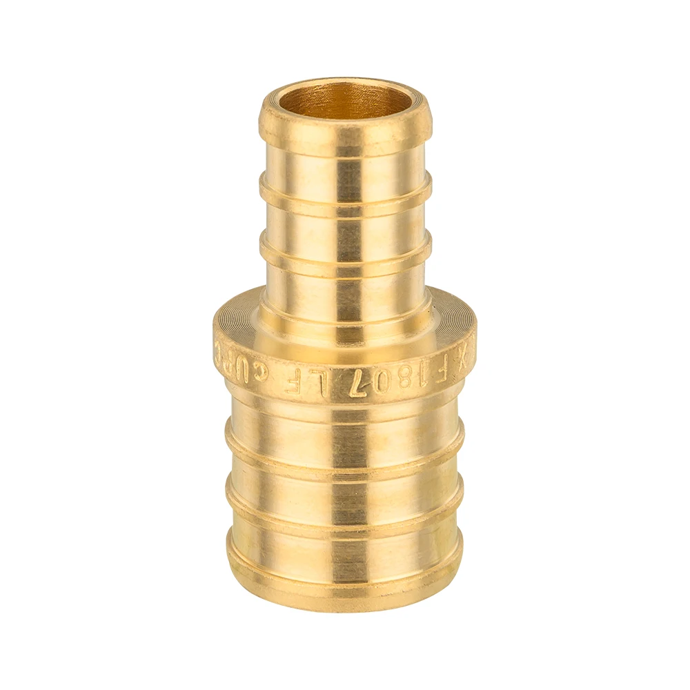 Straight Coupling Brass F1807 Lead Free Pex Coupling Fitting For Pex Pipe Fitting Connect Brass Fittings Plumbing