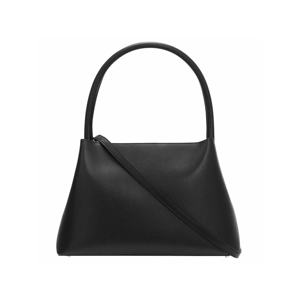 Cheap Factory Price Design Logo Large Storage 100% Genuine Leather Shoulder  Handbag For Women