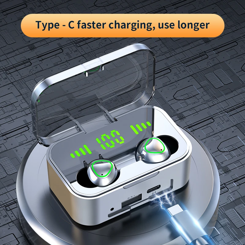 Tws-наушники YD02 с поддержкой Bluetooth и Hi-Fi-звуком