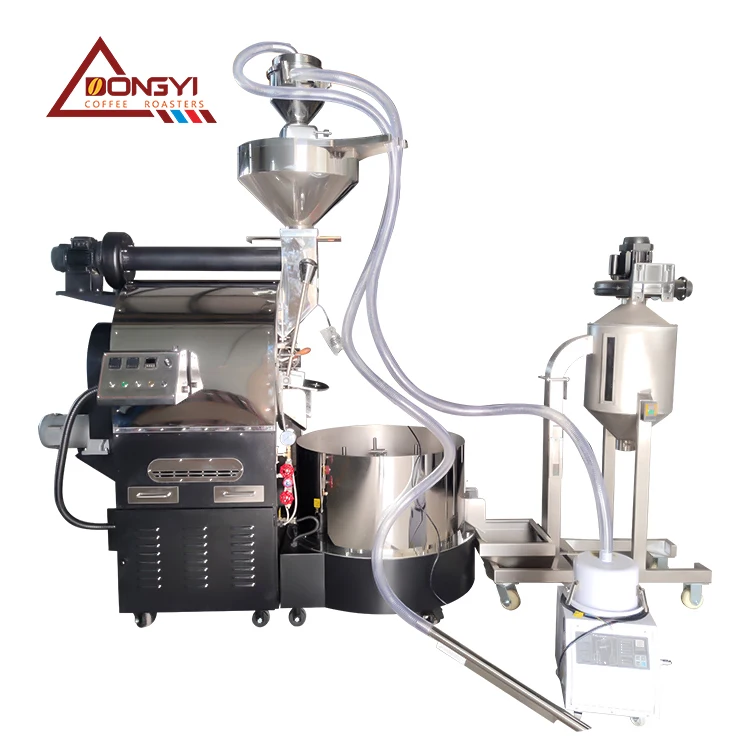 Big Capacity Dongyi 15kg 20kg 30kg for Industrial Use Coffee Bean Roasting Machine Stainless Steel Coffee Roaster