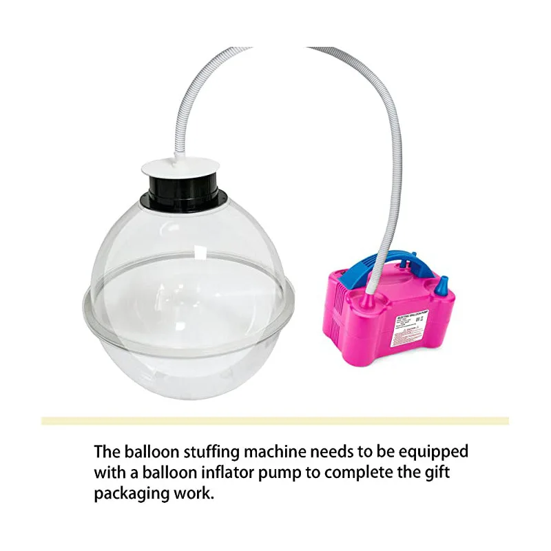 Balloon Stuffing Machine Balloon Accessories For Birthday Wedding Decoration Gift Stuffed Balloon Machine