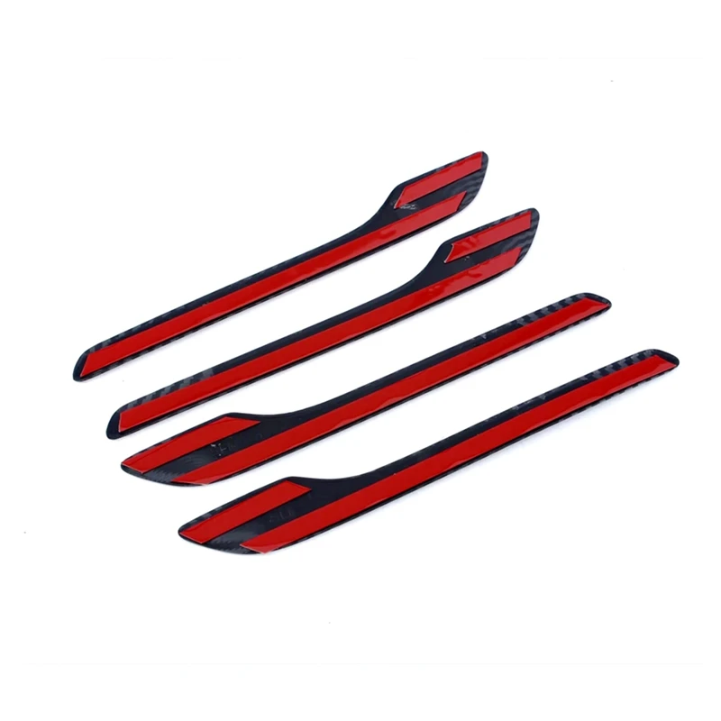 Door Handle Protector for Tesla Model 3 2024 Highland ABS Car Door Handle Sticker Protective Cover Decoration Accessories 4pcs