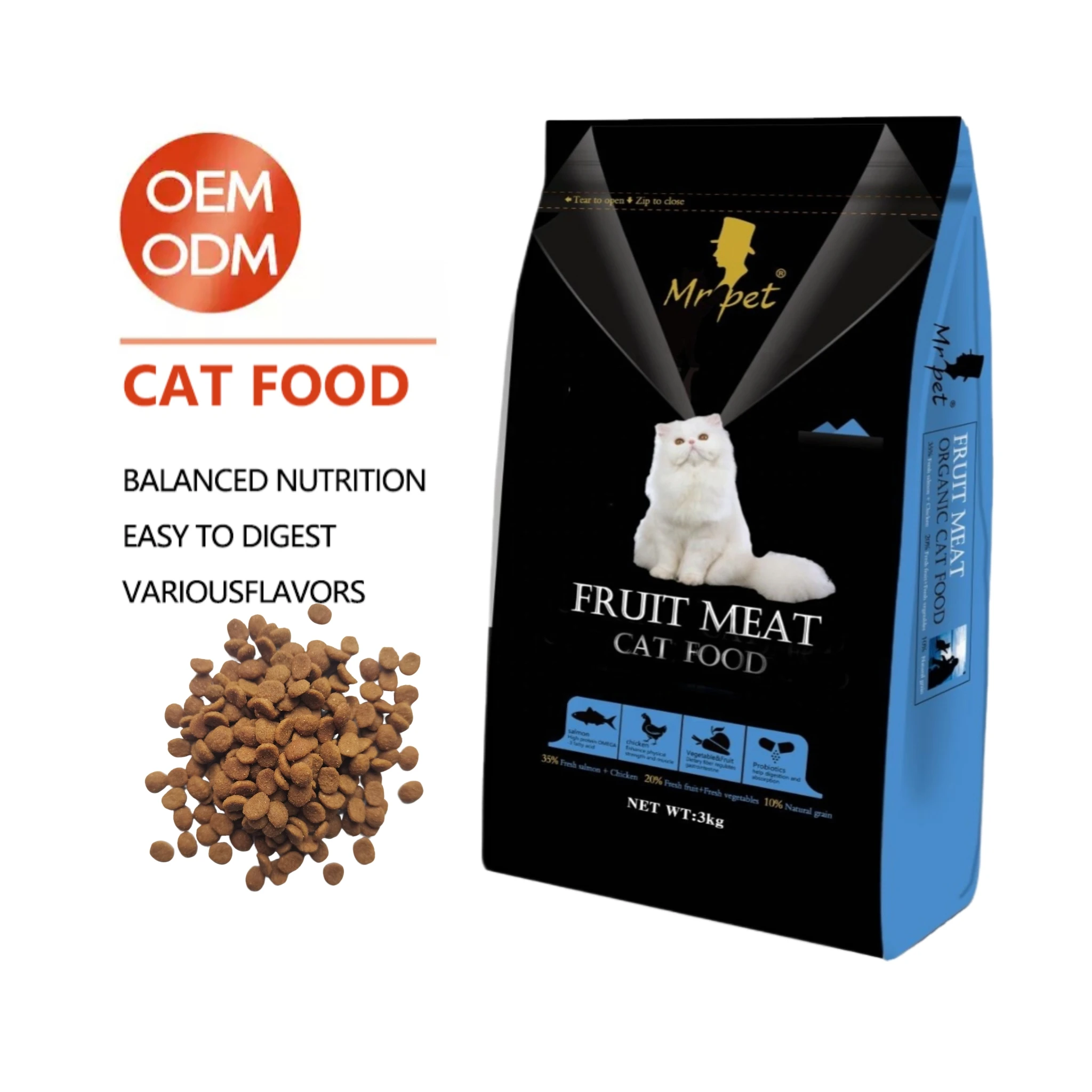 Оптовая продажа от производителя, вкусная еда для кошек, еда для кошек высокого качества, еда для кошек, сухая еда для кошек