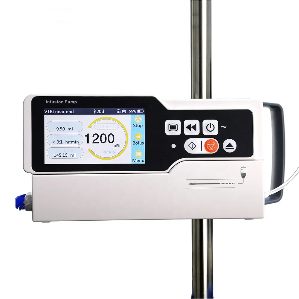 
Lexison Infusion Pump: PRIP-E700 High Quality elastomeric Infusion Syringe Pump Portable 