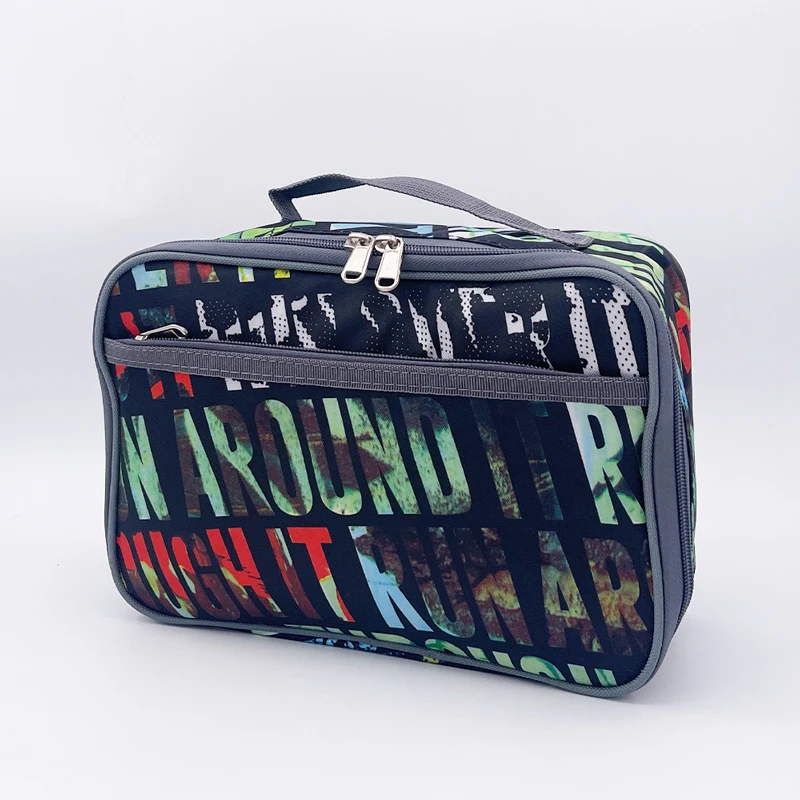 Food Cold Children Kids Lunch Cooler Box Bag For Office School  Foil Tote Insulated Cooler Bag Meal Lunch Bag For Kids