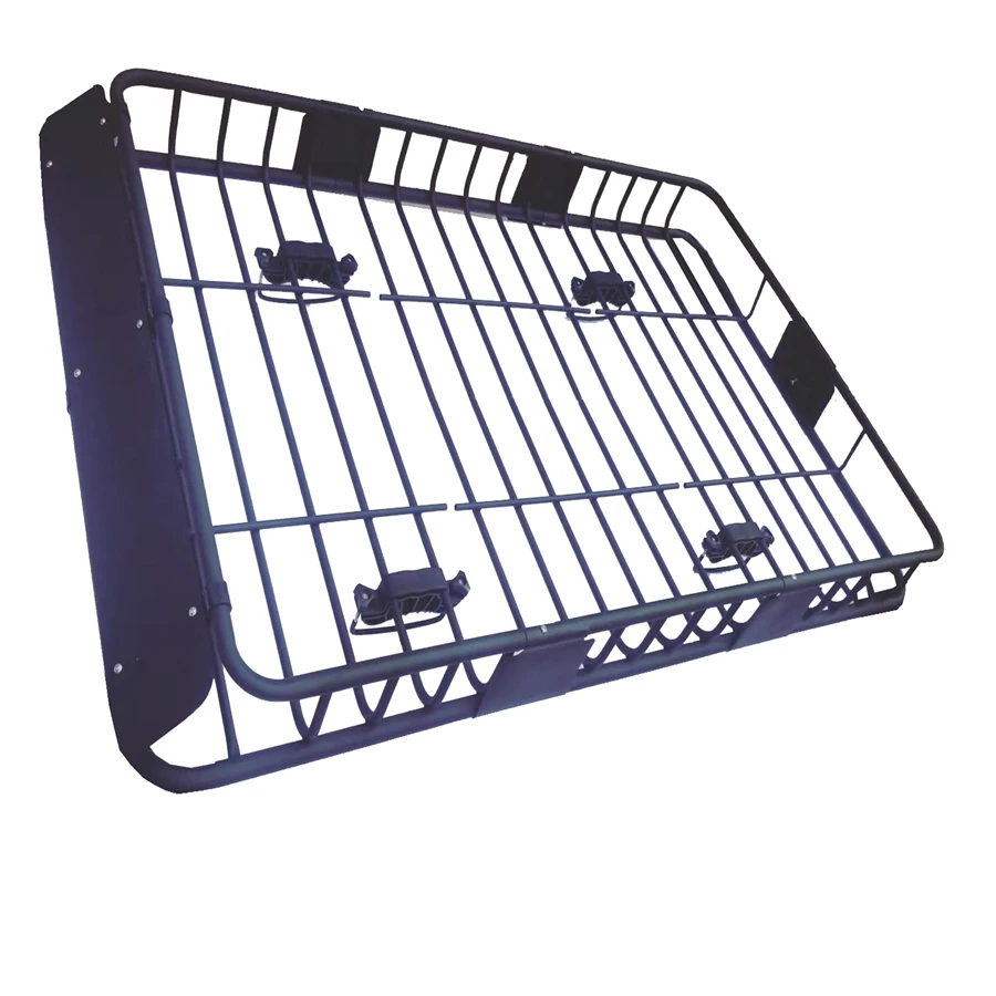 Universal Roof Rack Cargo with Extension Car Top Luggage Holder Carrier Basket