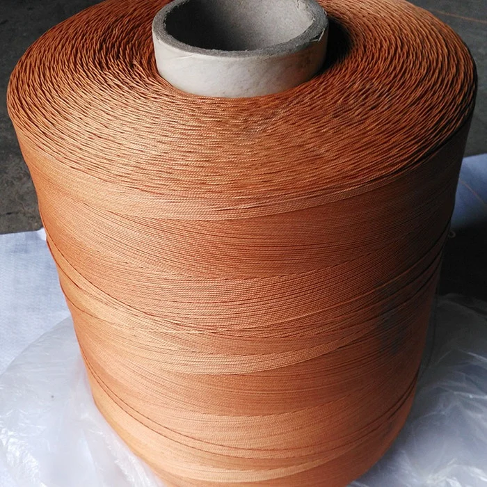 High Quality polyester dipped yarn 840D brown color from China Factory