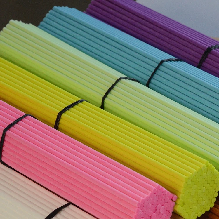 1~6mm Available Cheap Decorative Aroma Reed Fiber Diffuse Rattan Stick For Fiber Reed Diffuser Sticks