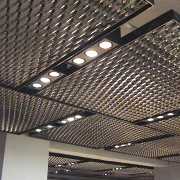 Interior Decorative Aluminum Perforated Metal Sheet  for Ceiling Tiles