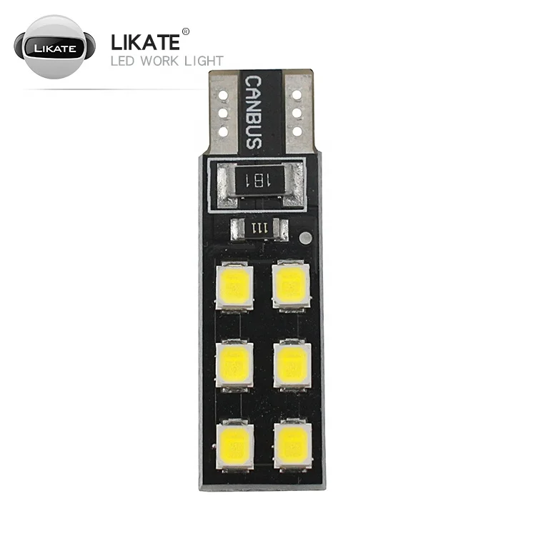 ЛКТ Авто осветительной системе T10 12SMD SMD 2835 LED Canbus световой сигнал автомобиля лампы Супер яркий светодиодный T10 W5W
