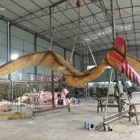 Factory foam made animatronic dinosaurs for dinosaur park