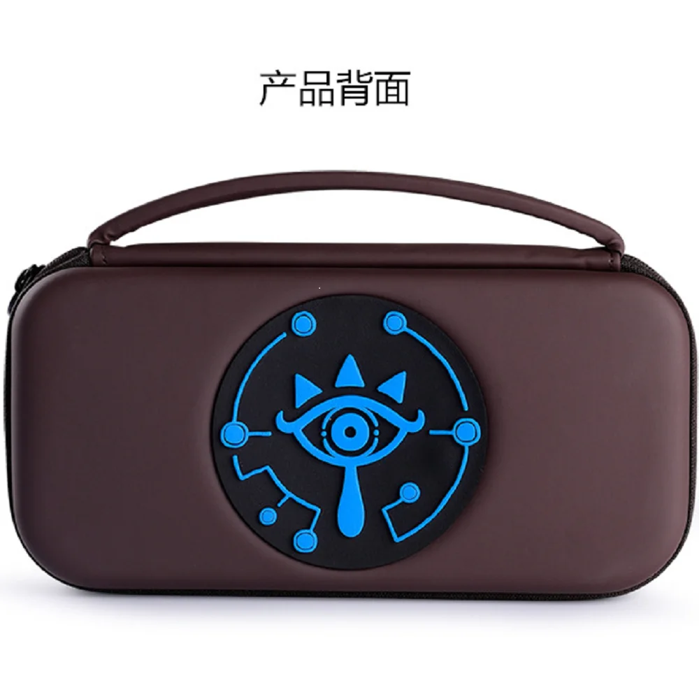 Free Sample Protective Hard Shell Zipper Travel Carry EVA Case for Nintendo Switch Velvet Bag Shockproof switch game case Custom