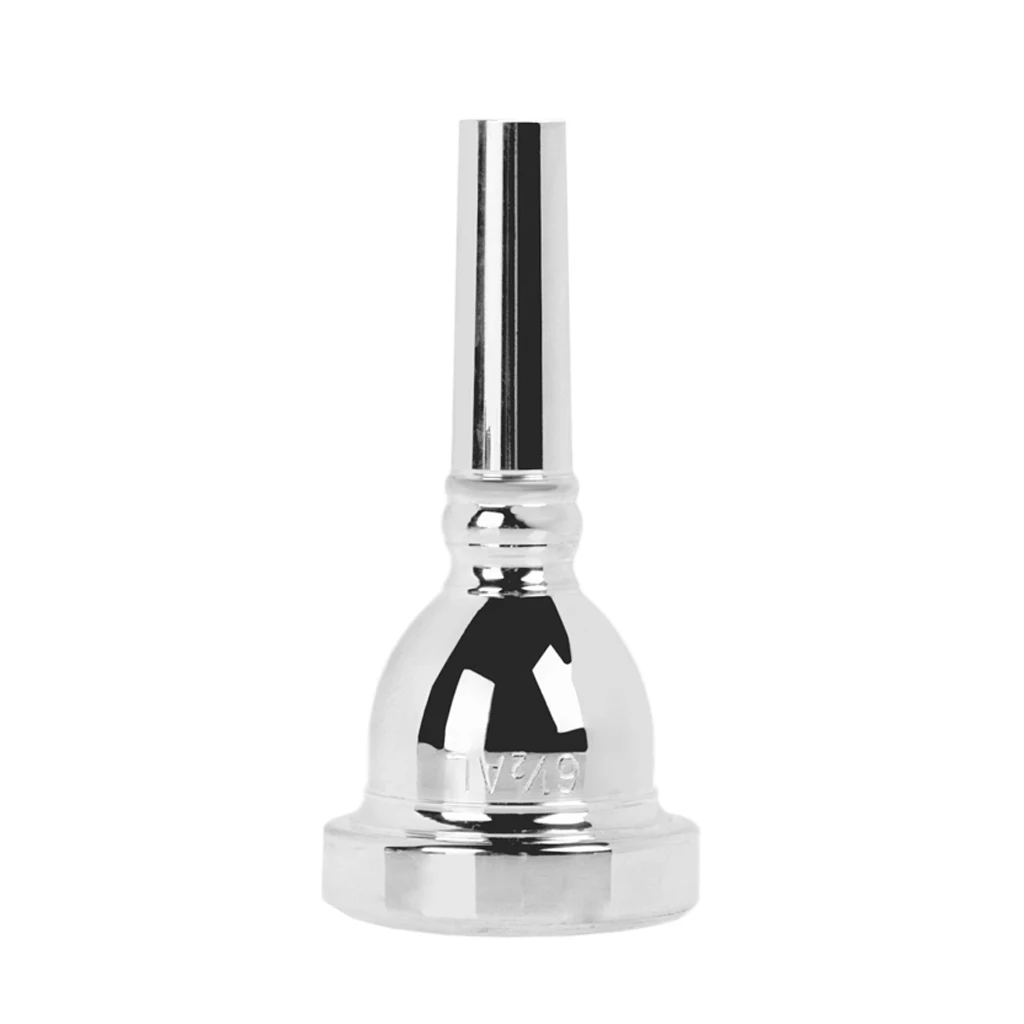 High Quality Nickel-Plated Copper Alto Trombone Mouthpiece 6 1/2AL Small Shank Stylish And Durable