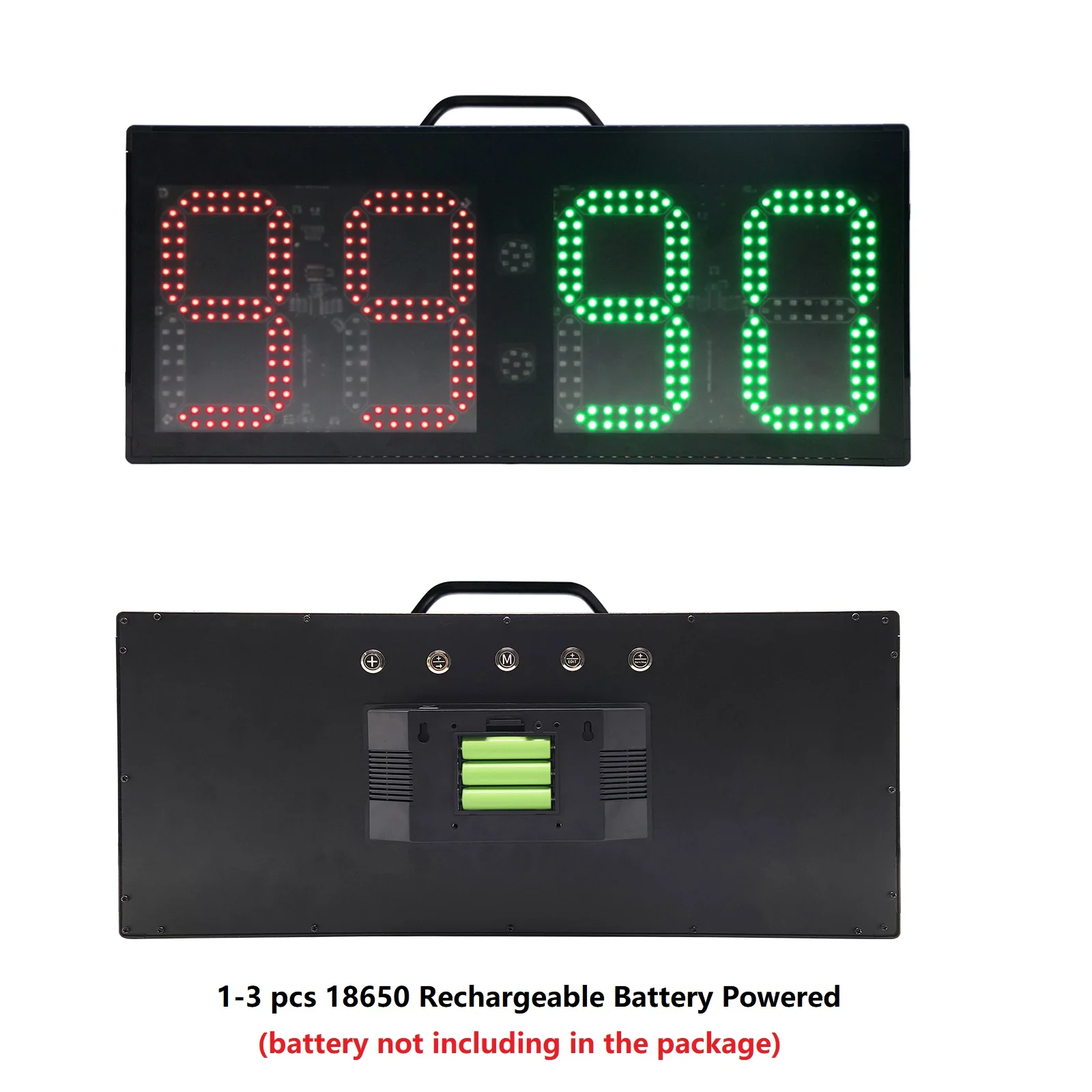 Professional Australian Rules Football Substitution Board Single Sided Display LED Electronic Digital Soccer Player Change Board