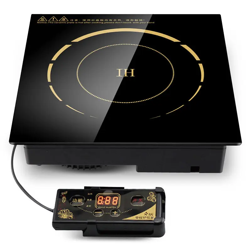 
3000w Commercial Hot Pot Induction Cooker Cooktop Electric Stove 
