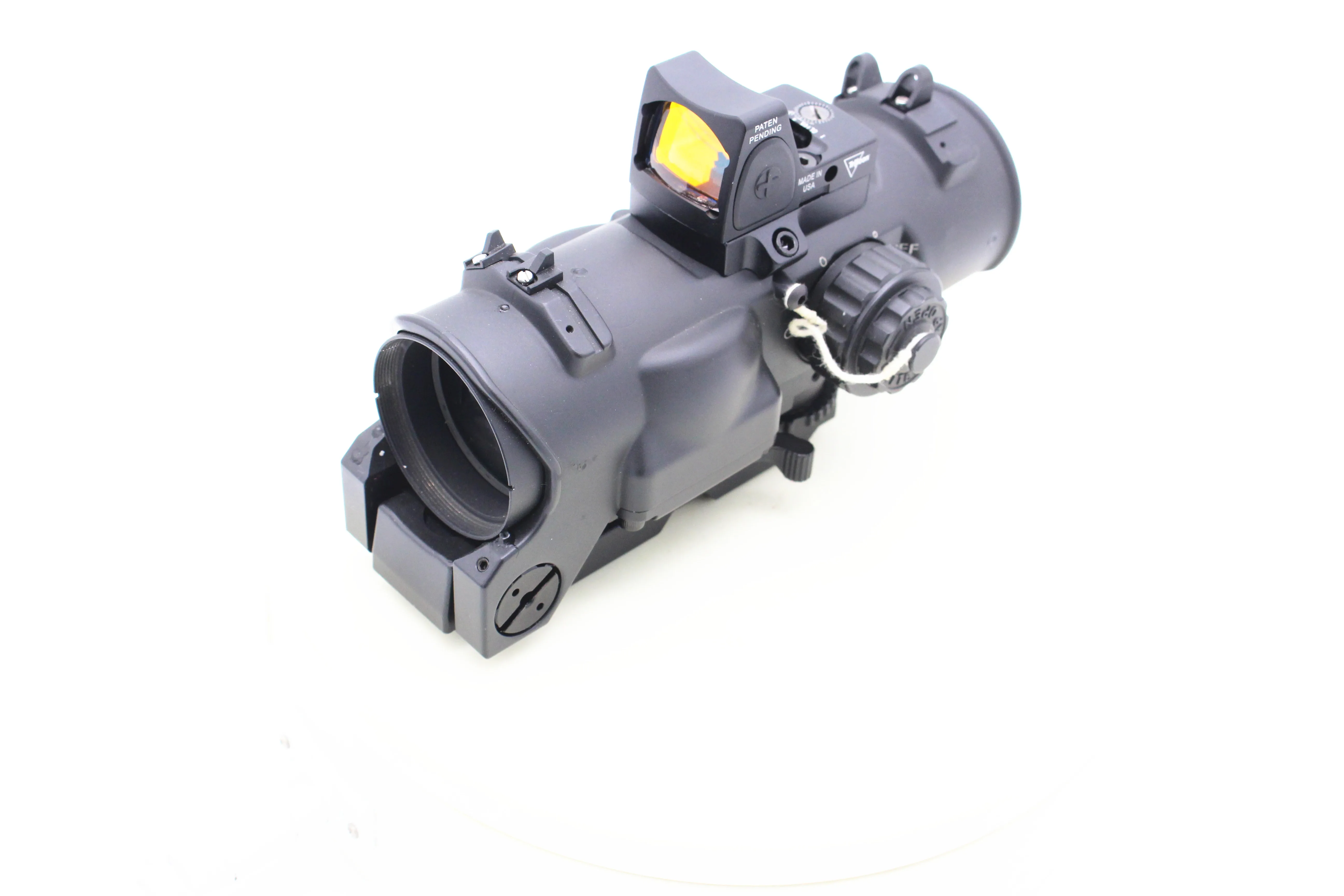 Hunting DR 1-4X Scope with RMR Fixed Dual Purpose Scope Tactical Optics 1-4x with Mini Red Dot Sight Scope