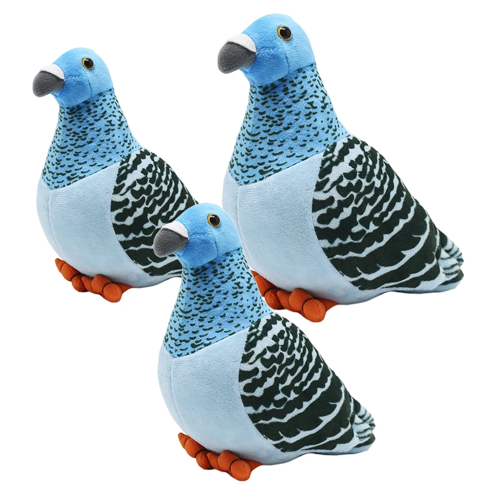 Cute White Dove Custom Plush The Pigeon Plush Stuffed Animals Soft Toy Plush Pigeon