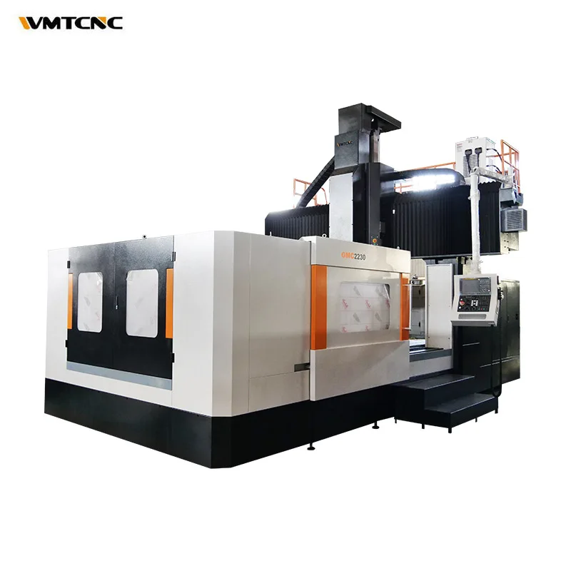 Large 5-axis simultaneous gantry machining center GMC2230 cnc portal machining center processing stainless