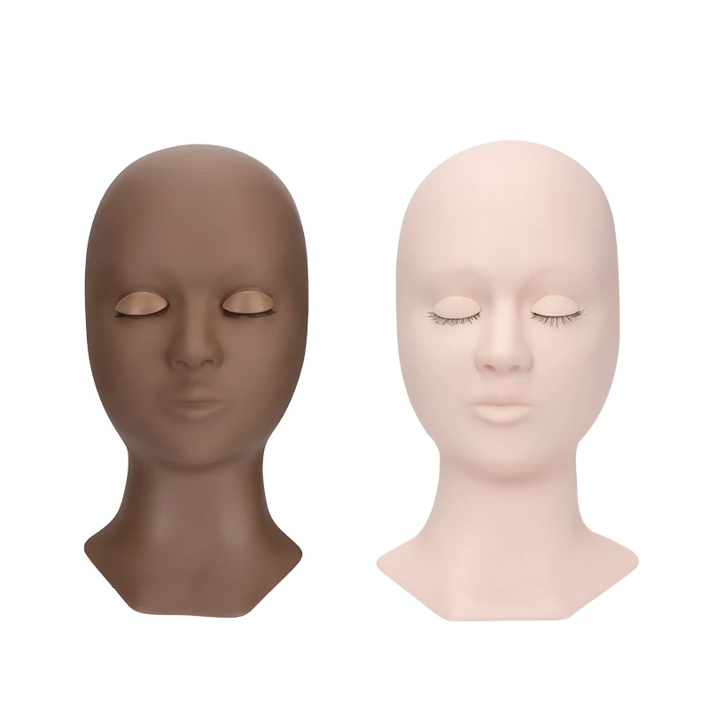 Оптовая продажа, новый манекен ресниц Hollyren, веки для тренировок, 3 Цвета в наличии, голова манекена для тренировки ресниц