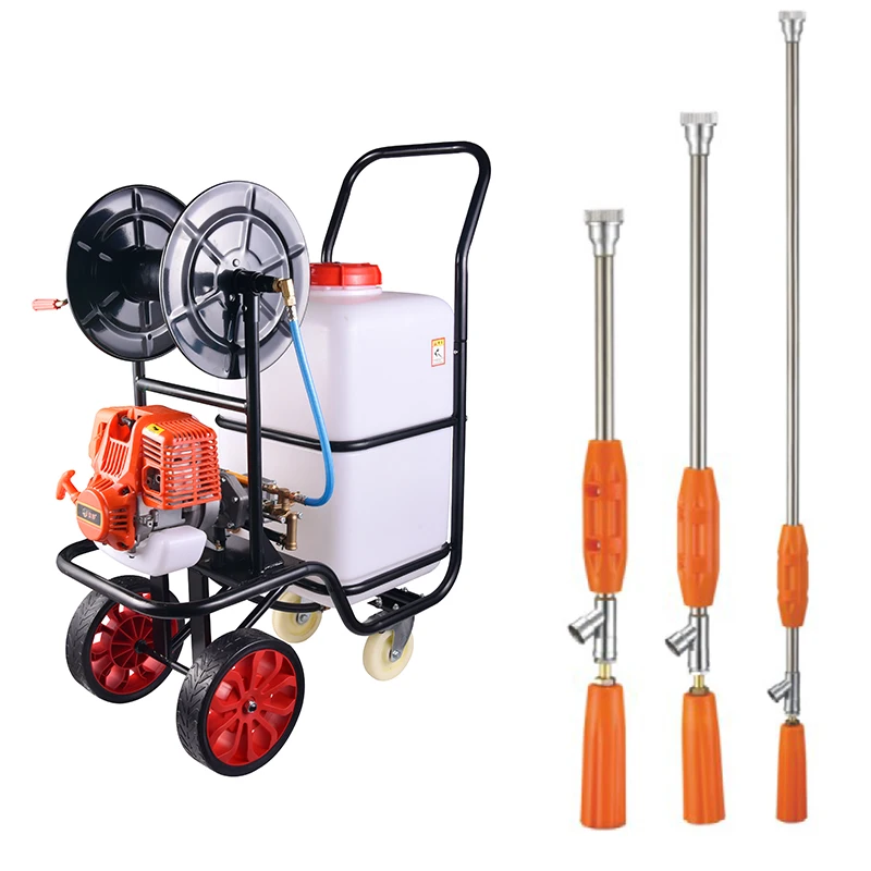 Agricultural sprayer atomizing nozzle all copper spray rod stainless steel agriculture gardening car wash extension rod