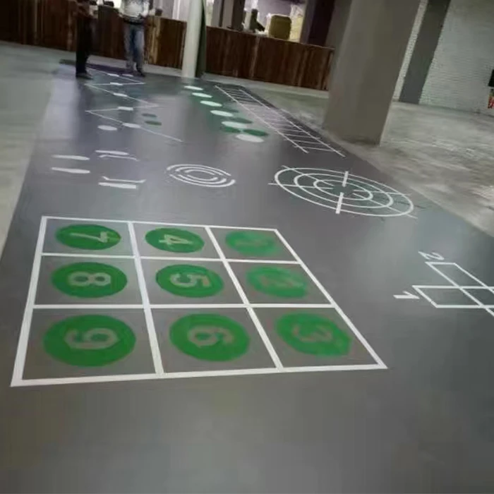 customized design Functional Fitness Gym PVC Flooring for Indoor Sports Non-slip and high quality Gym floor mat