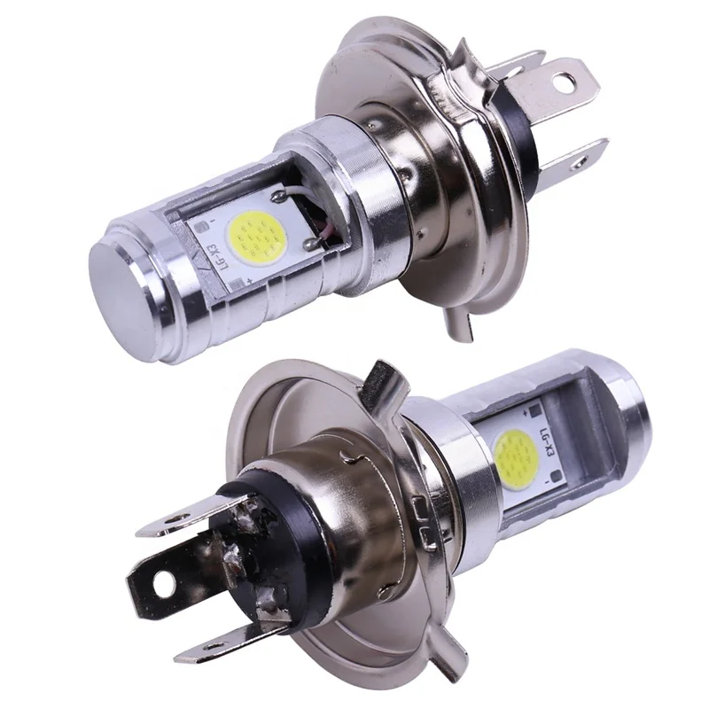 
12V-30V 6000K Moto Bulbs For MotorBike Scooter ATV COB HeadLamp LED Motorcycle Headlight H6 LED BA20D LED H4 LED P15D 