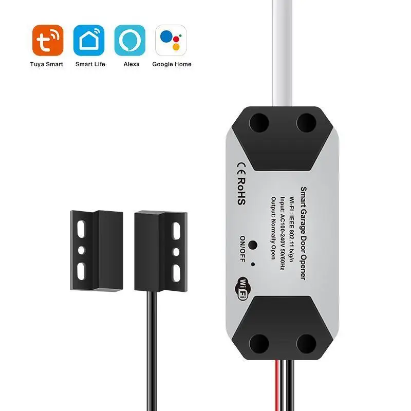 Glomarket  Smart Garage Gate Door Controller Tuya Wifi Intelligent Automatic Remote  Works With Alexa Assistant Google