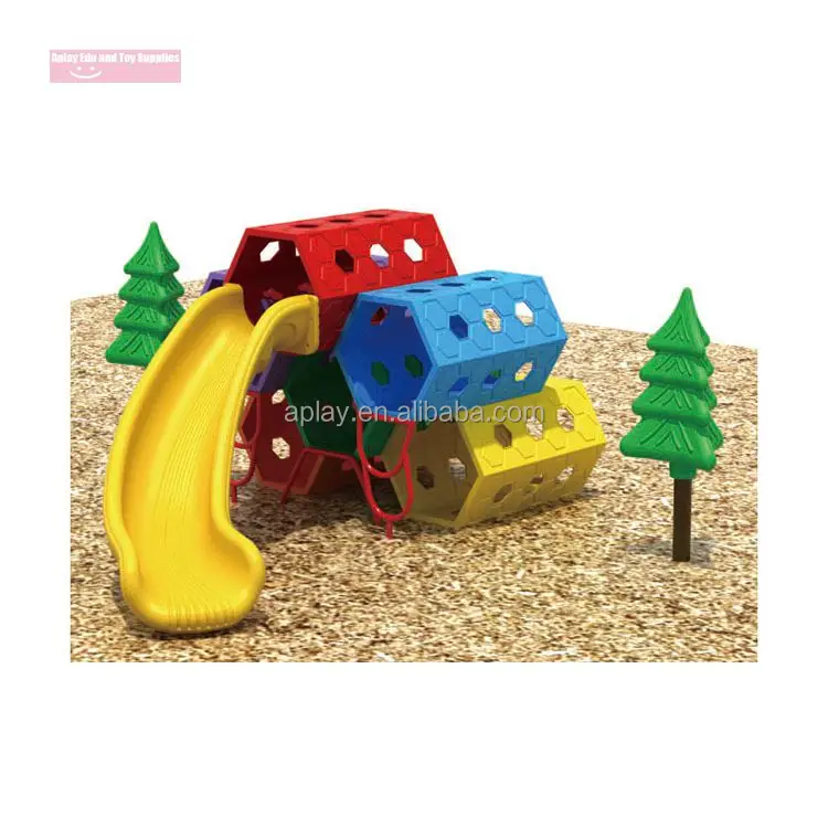 Playground rock frame for kids
