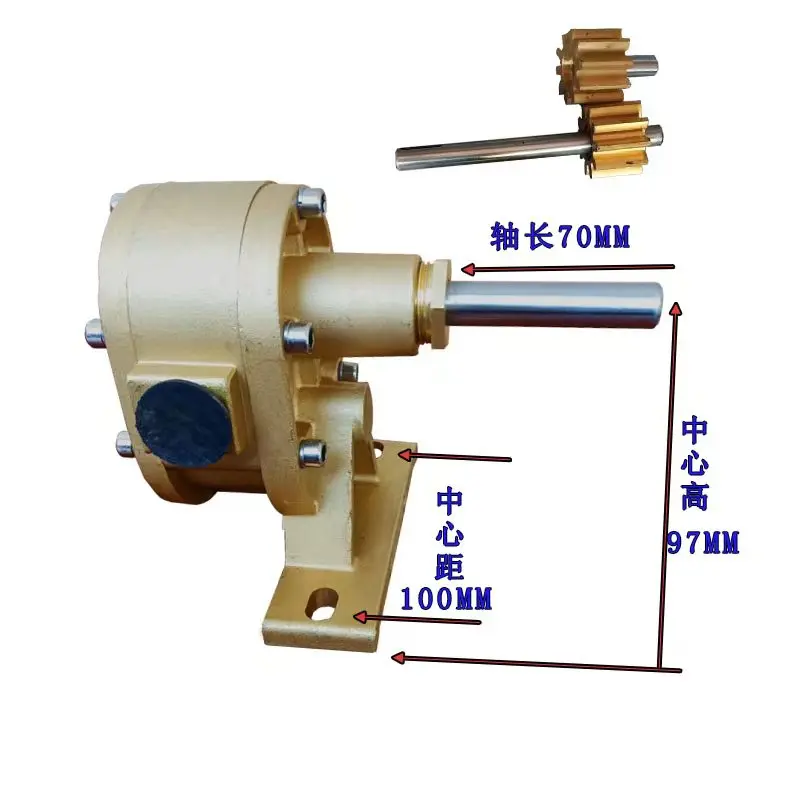1.5 Mpa high pressure electrical motor driving viscous liquid brass glue pump