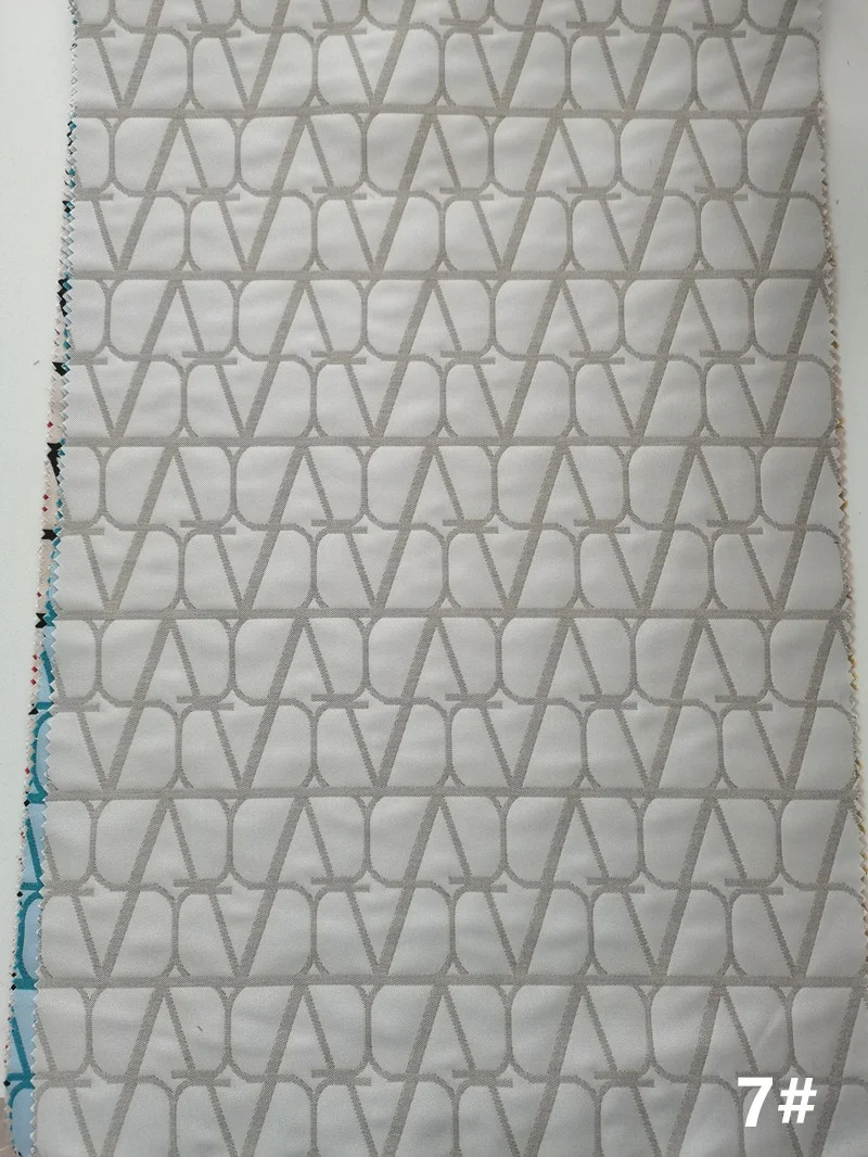 184gsm Viscose custom design softer lady dress jacquard woven fabric