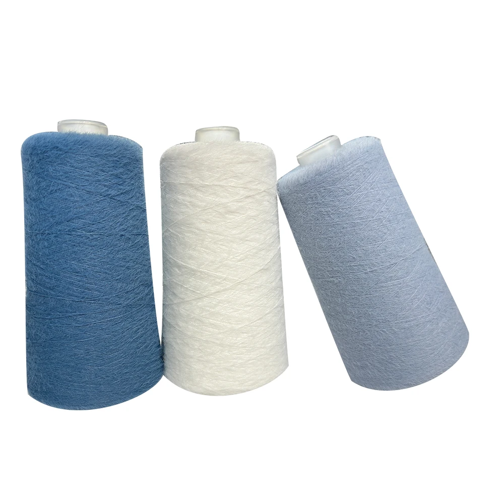 13NM 100% Nylon Fancy Feather Yarn mohair sweater yarn for Knitting