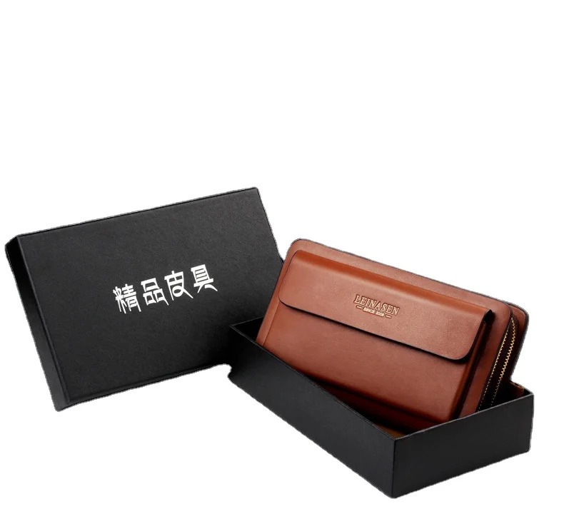 Мужской кошелек из натуральной воловьей кожи