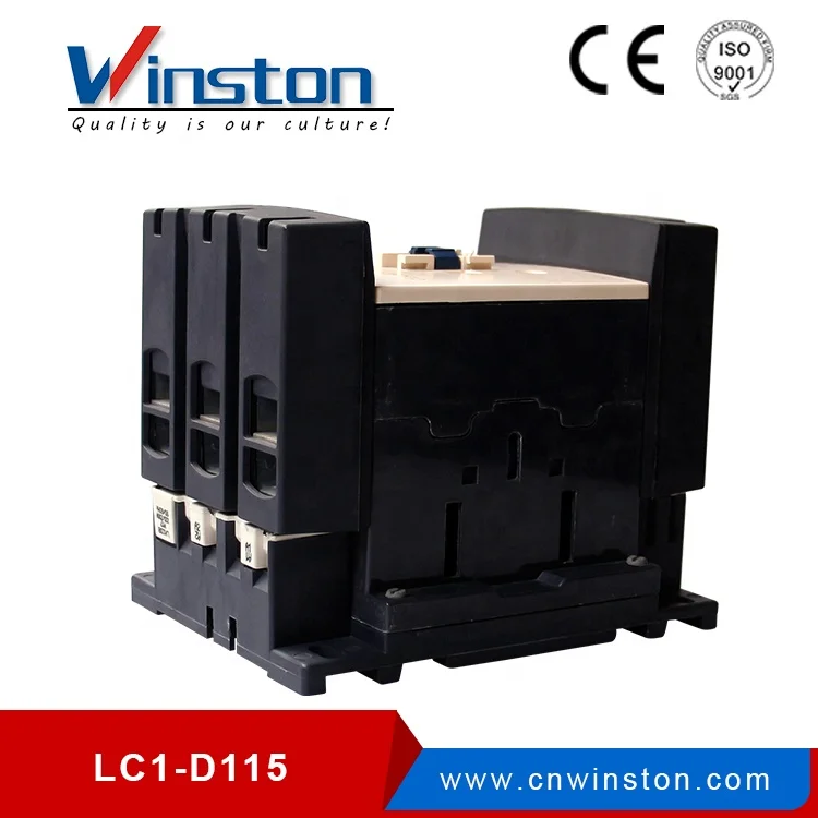 LC1-D115 Long-Life 690V AC3 AC4 3P CJX2 -D115 Contactor with Auxiliary Contactor Block