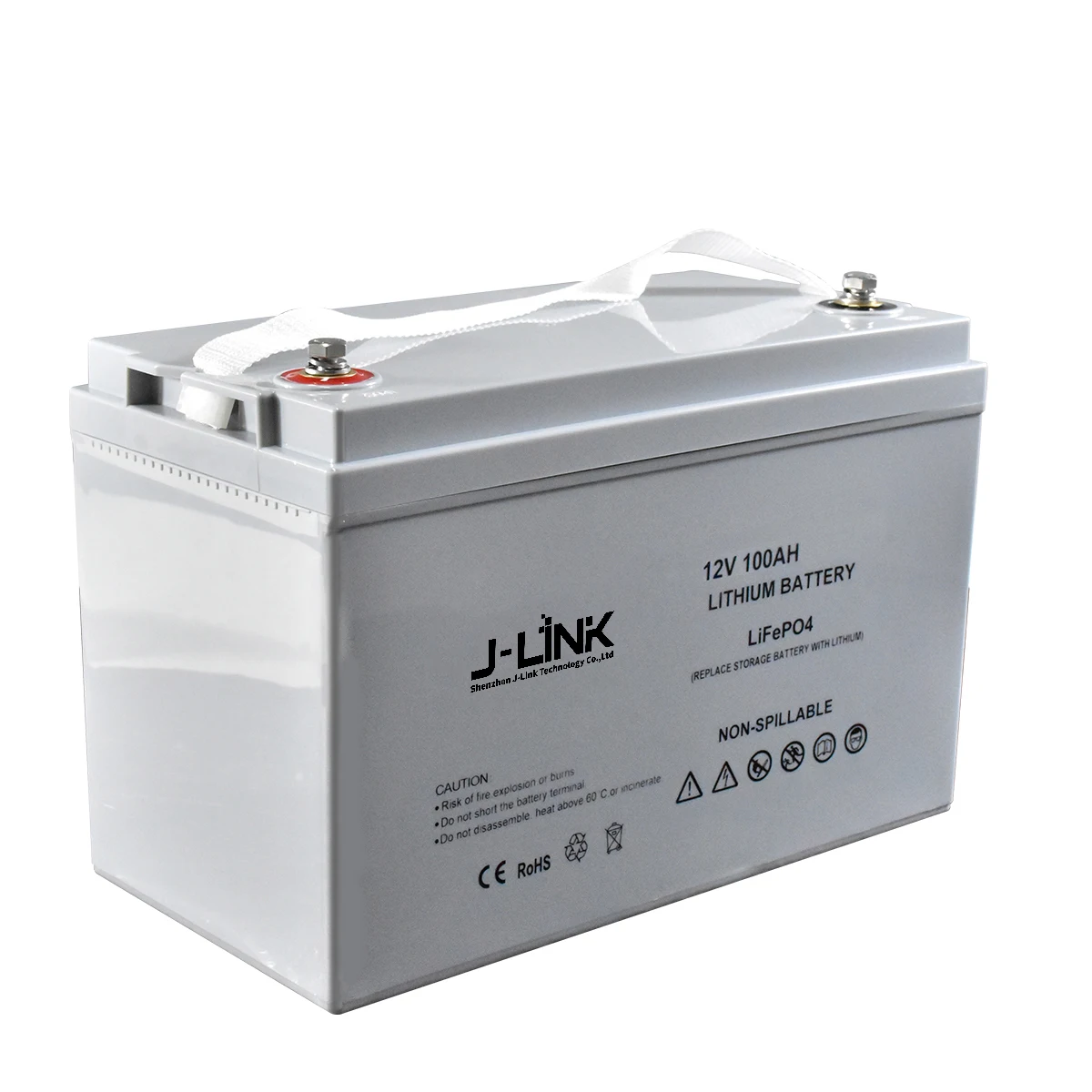 Низкая температура солнечный морской Lifepo4 батарея литиевая 12v 100ah с управлением помощью