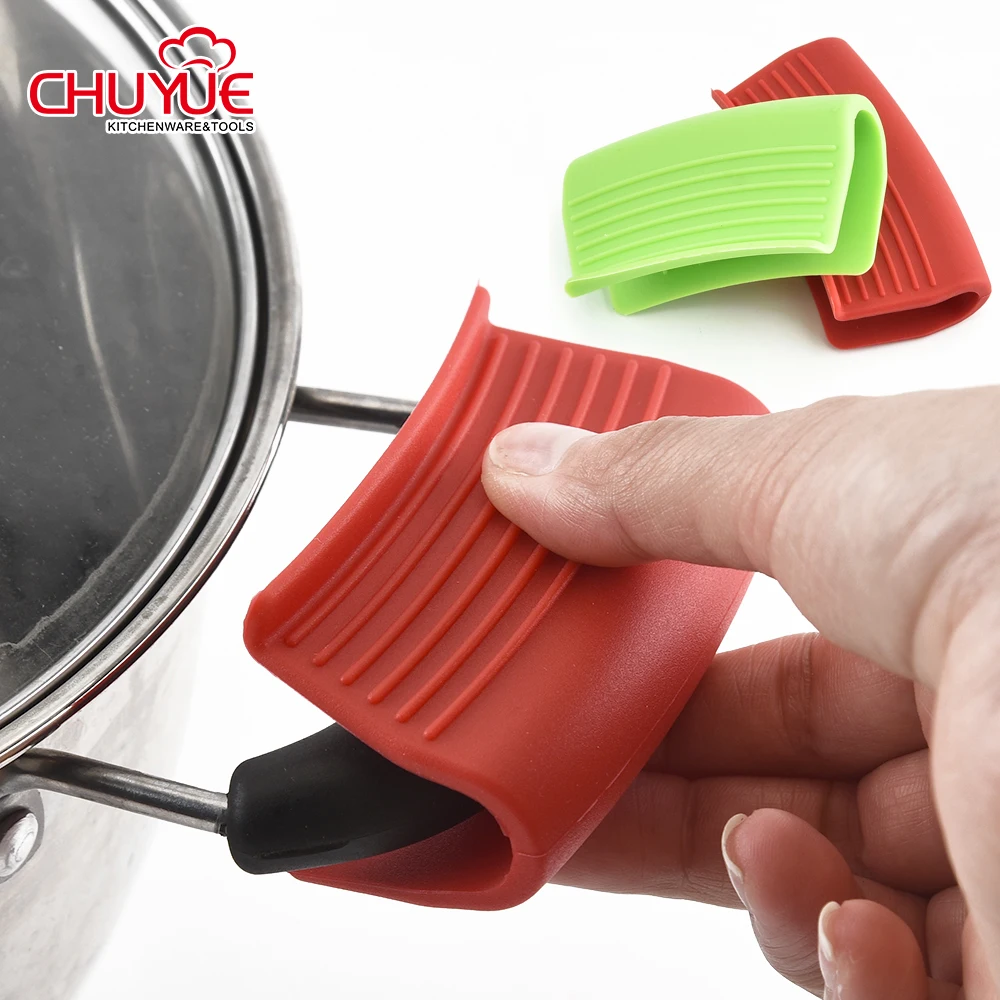 Factory Tik  Tok Hot Selling Factory Heat Insulation pot handle silicone Mini Oven Gloves