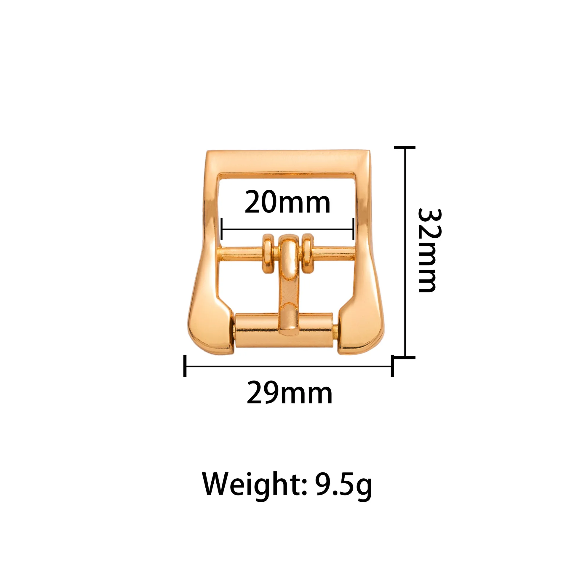 Wholesale Adjustable Pin buckle Decorative Durable Belt buckle for Garment Handbag Webbing