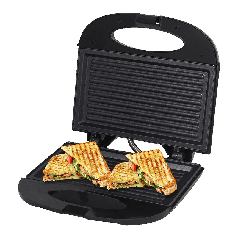 Cross border donut breakfast toaster home sandwich hot dog maker waffle 6 hole cake sandwich maker