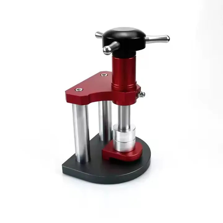 12 Die watch press tool set Watch back cover press closer to screw cap machine Watch back cover press kit