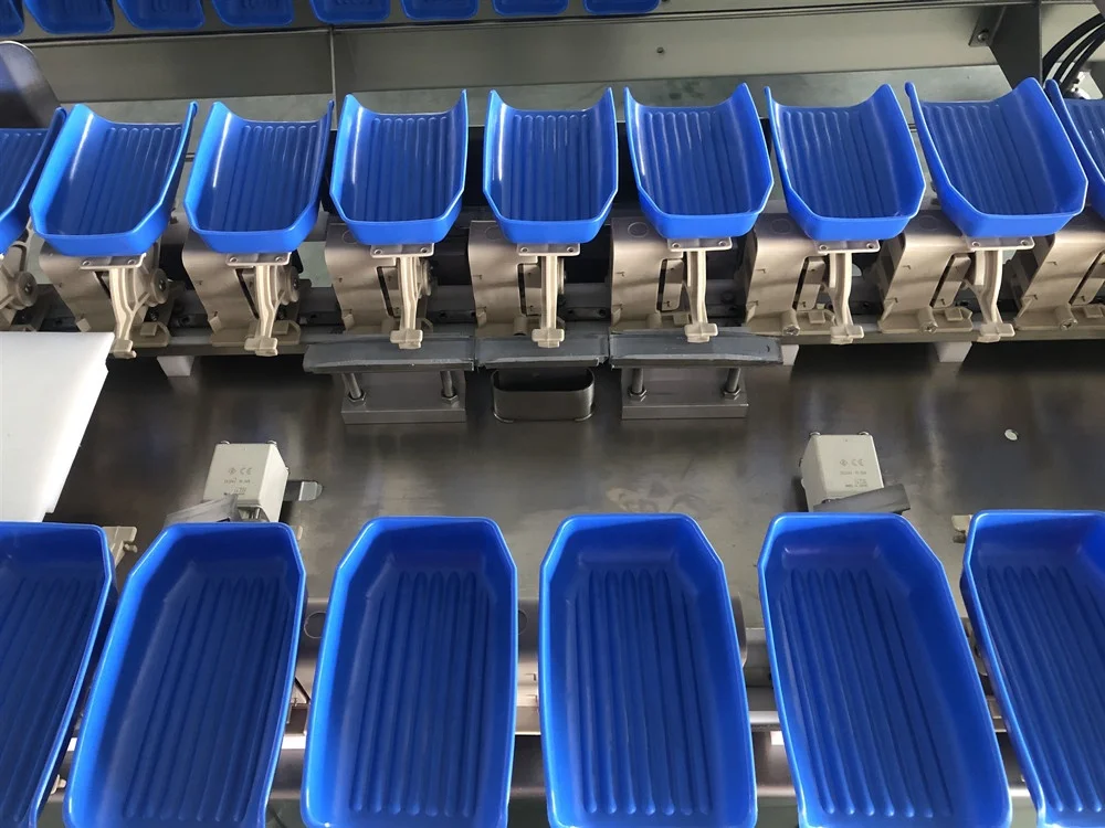 Chicken Product Shrimp Sorter for Fish Accurate Automatic Weight Sorting Machine Meat Processing Machinery Weigh Grading Machine