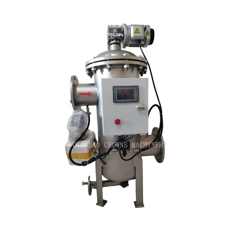 Scraper and Brush integrated type Automatic self cleaning filter for farm manure disposal