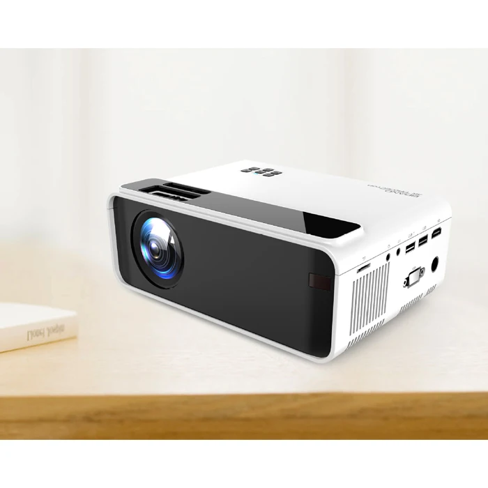 
Portable Phone Movies Wireless Mirroring Laptops DVD Player TV HD Led Star Mini 1080p Home Theater Night Light Mobile Projector 