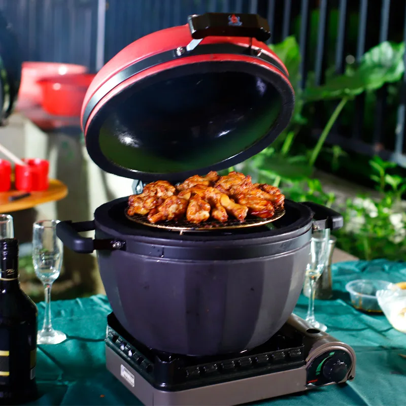 Новый запатентованный керамический термометр kamado для приготовления яиц на