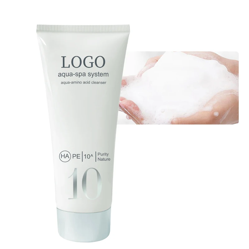Gentle Daily Facial Cleanser with Anti-Wrinkle Feature Amino Acid Deep Pore Cleansing Cream Pore Cleaner