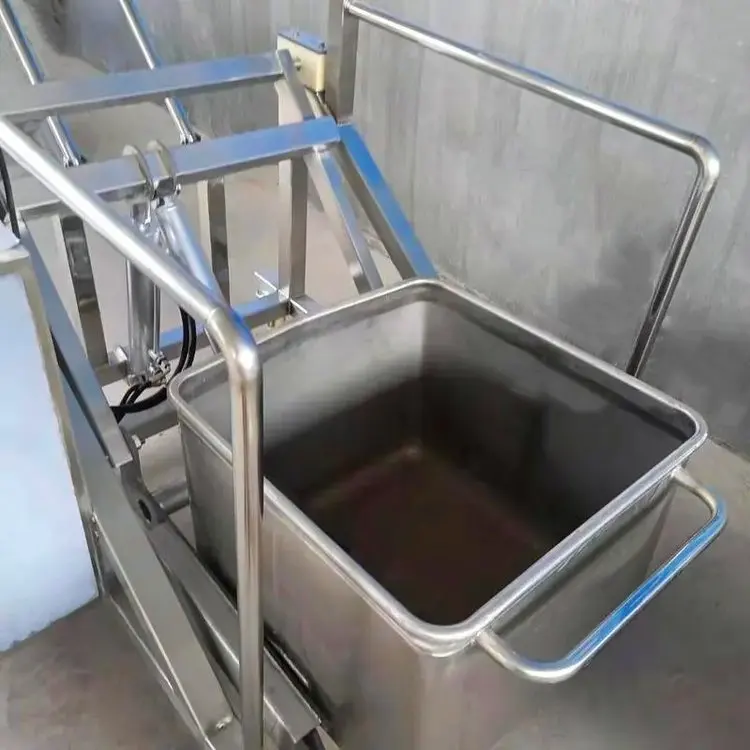 Stainless Steel 304 lifting Meat trolley Cart buggy For Food Processing
