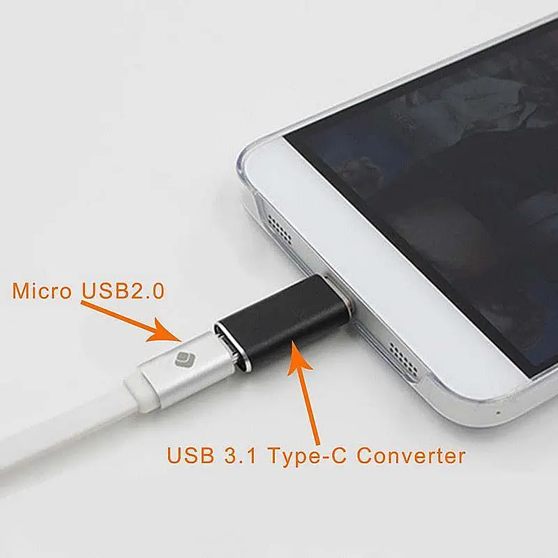  Переходник для зарядки и передачи данных Micro USB V8 «Мама-папа» 3.1