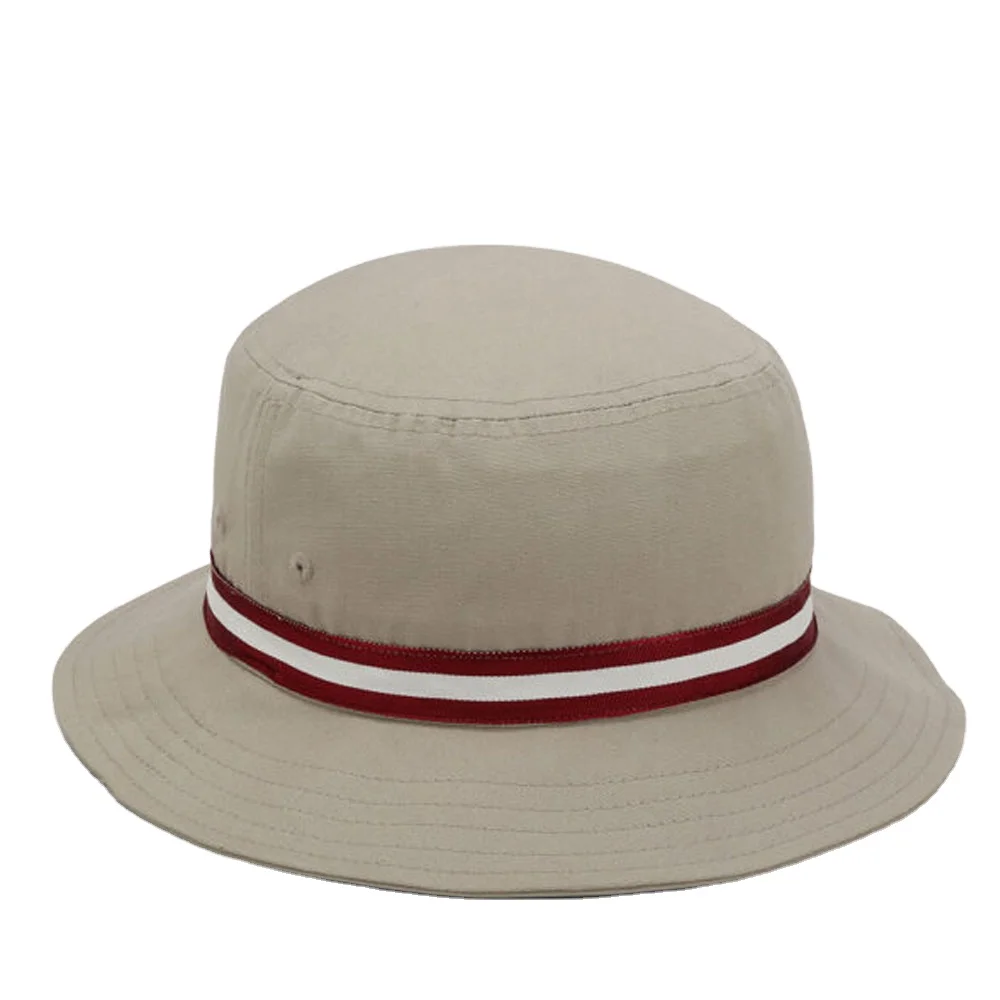 Cheap Private Label Designer Reversible Unisex Packable Bucket Hats Black Color Custom Made Logo Bucket Hat