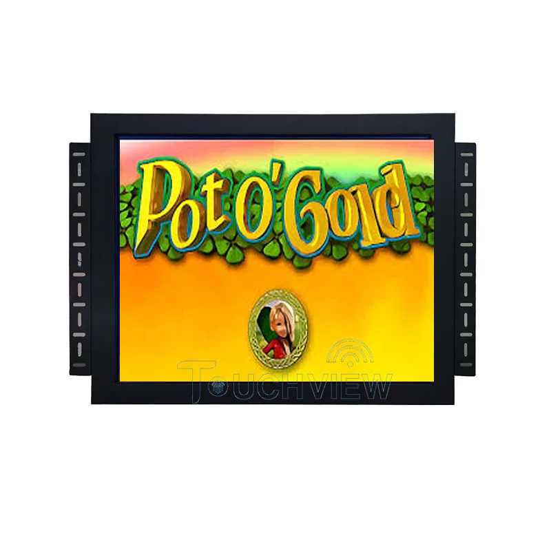 17 Inch 3M ELO IR RS232 Touch Gaming Monitor For Aristocrat Bally IGT Video Game Machine