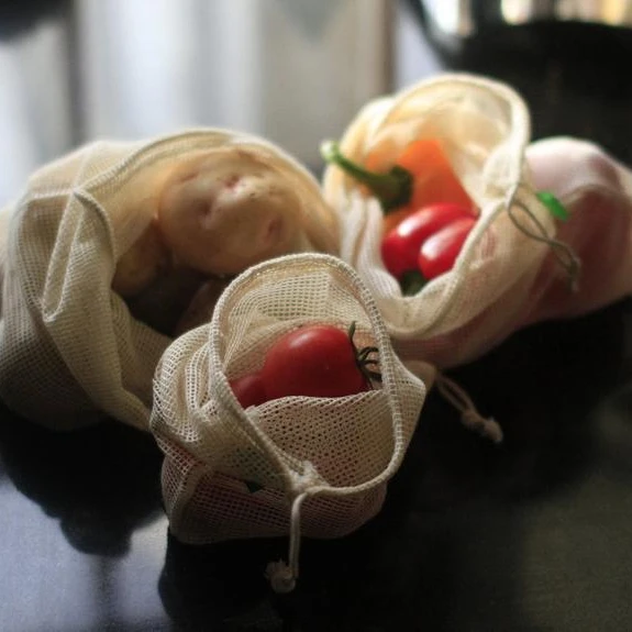 Cotton Mesh Breathable Marketing Shopping Bags Drawstring Reusable Produce Bags Wash Bags,neutral Bag,100%organic Cotton Ecobags