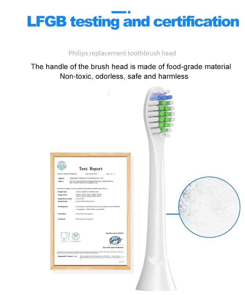 4 шт. в упаковке, головки для зубной щетки HX6062/64 Diamondclean